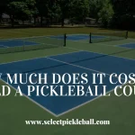 How Much Does It Cost To Build A Pickleball Court?